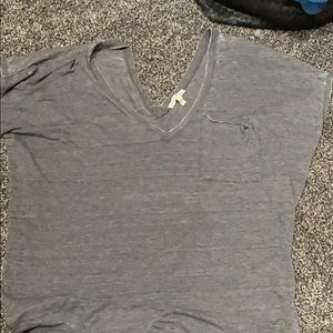 Grey Boxy Express Tee